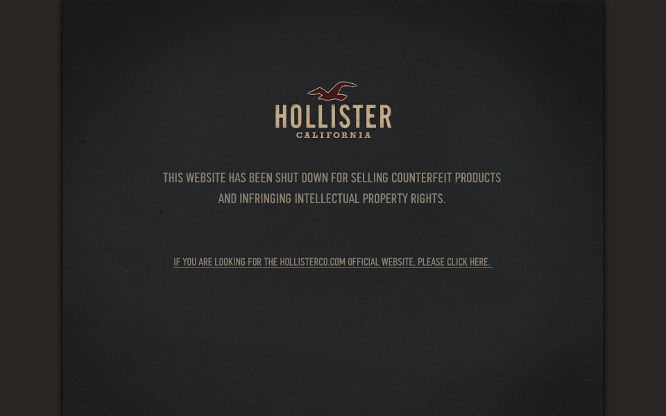 Hollister Notice